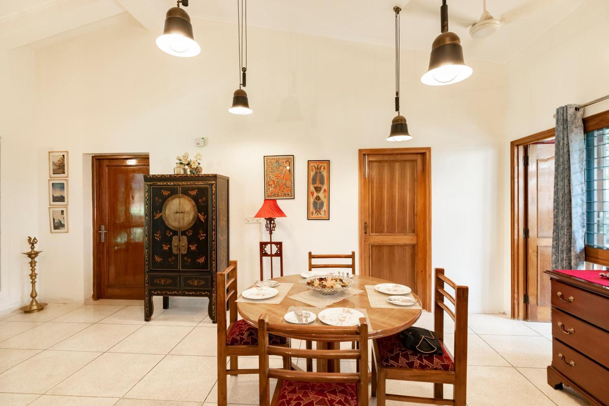 Saffronstays Doon Garden Villa - Near Doon School And Mall Road デヘラードゥーン エクステリア 写真